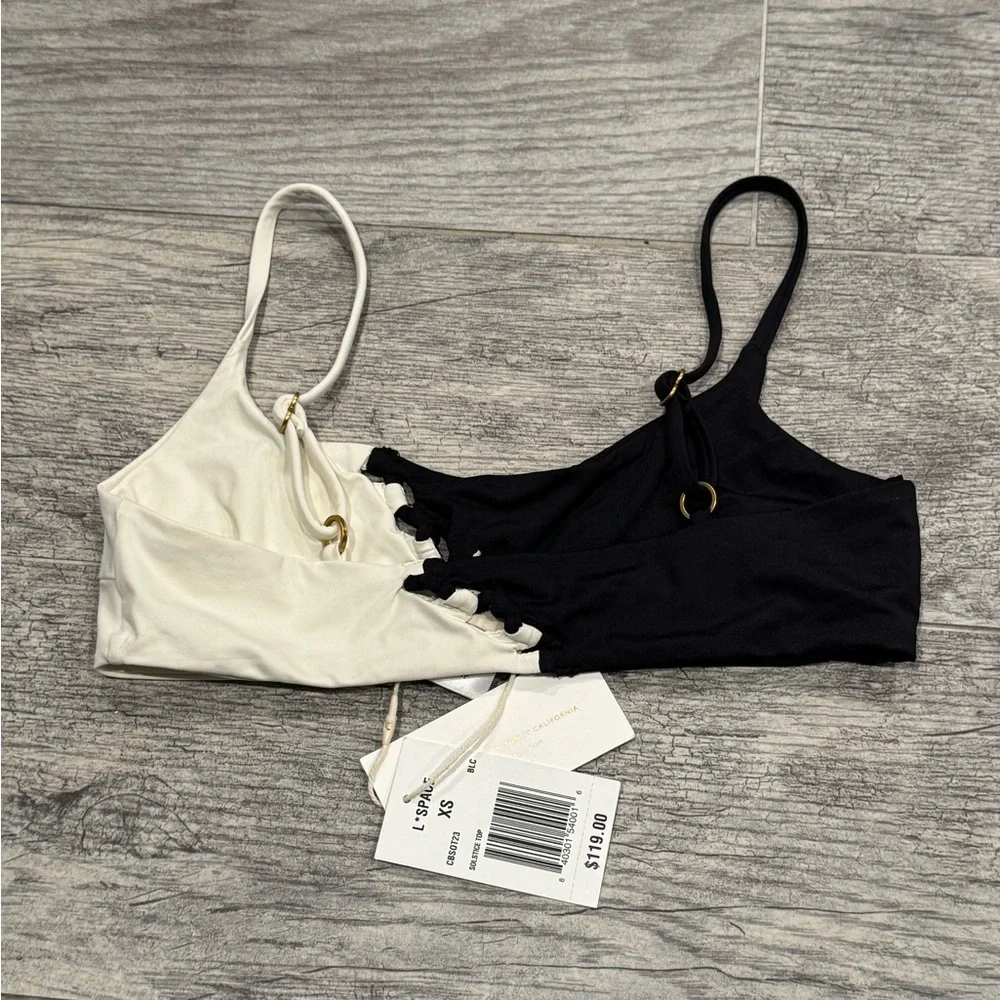NWT L*Space solstice bikini top Jackie bottoms